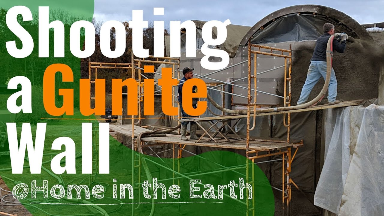 41.7 Gunite for the South Wall