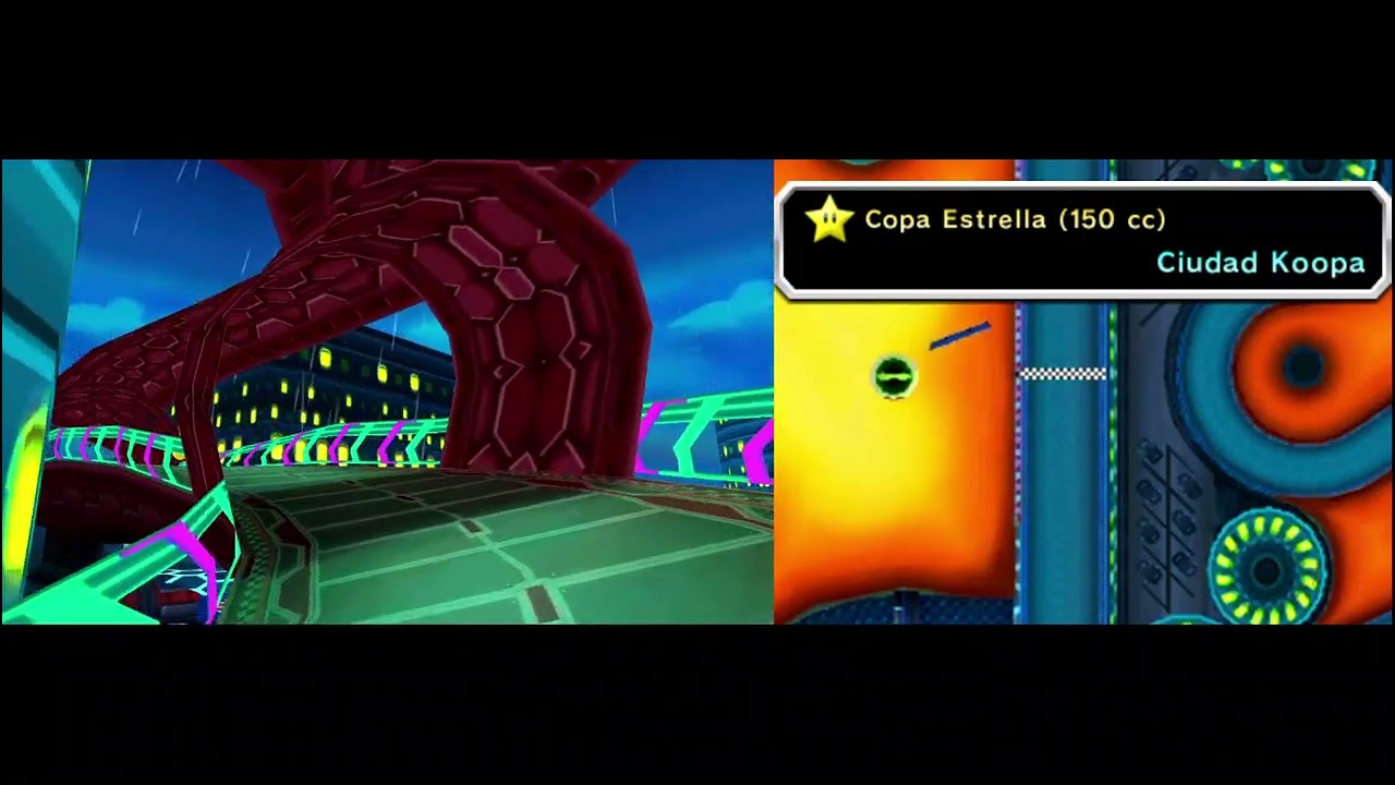 MARIO KART 7 (Copa Estrella 150 cc) de Nintendo 3ds con emulador CITRA. Jugando con Toad
