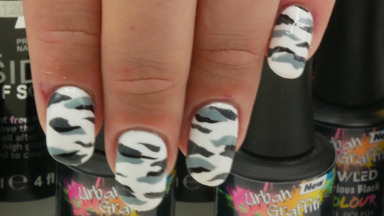 Nail Art Camouflage