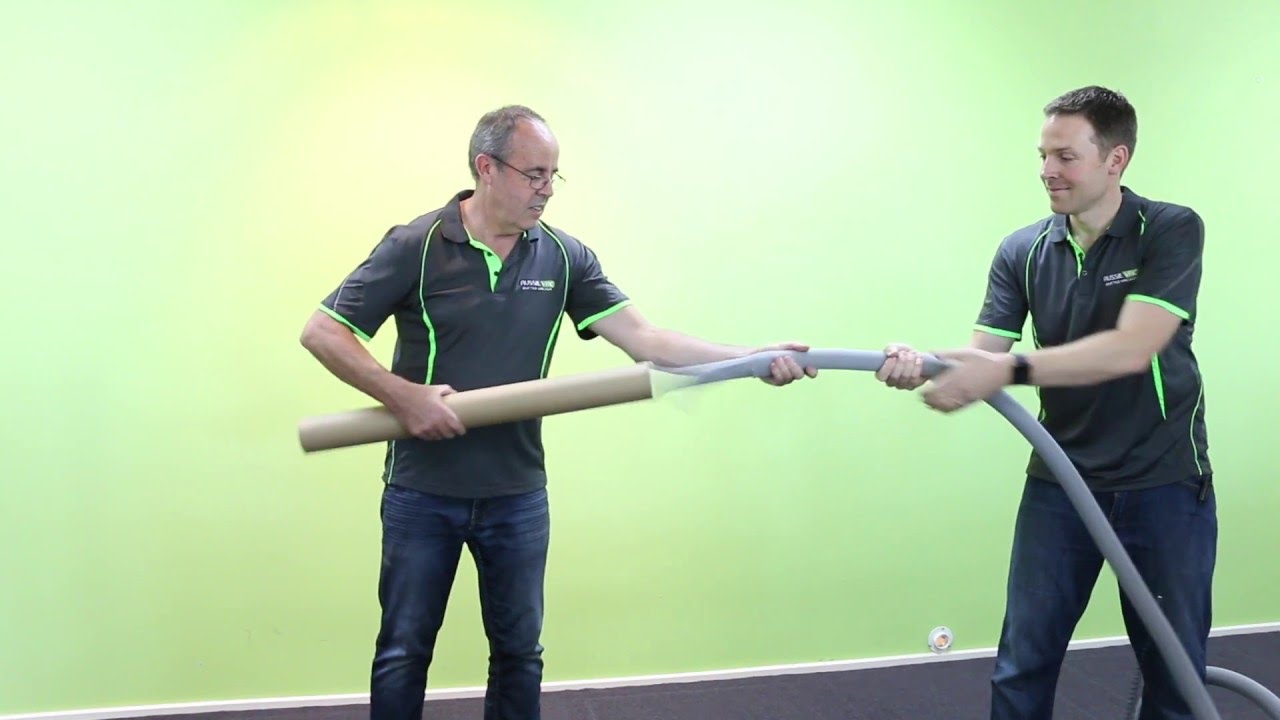 How To Fit A Protective Hose Sock To Your Ducted Vacuum | Aussie Vac