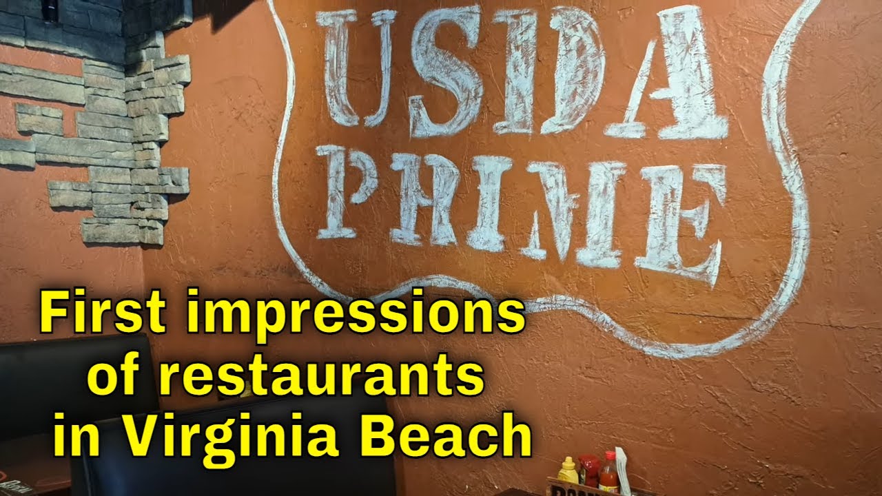 Trying out restaurants along the Virginia Beach oceanfront