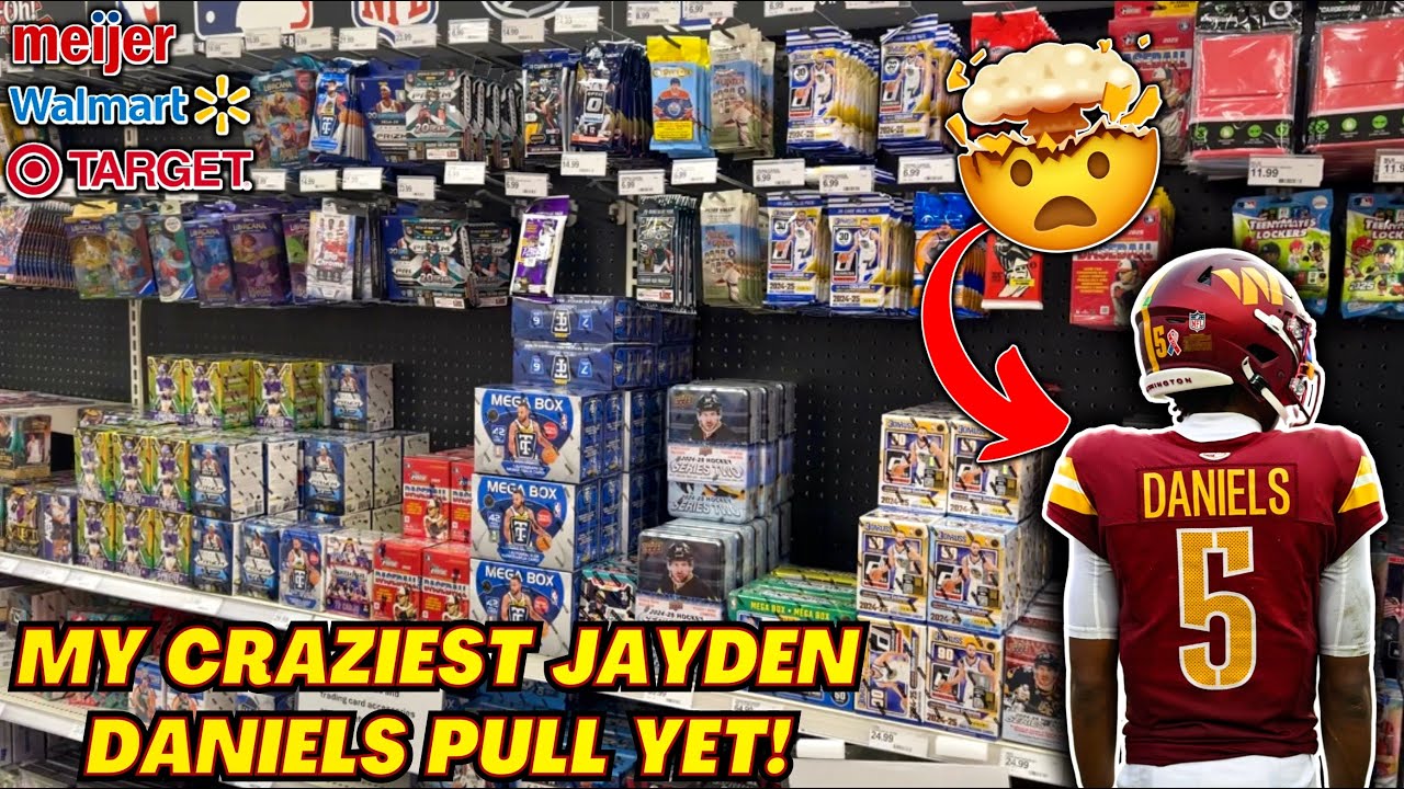 *MUST SEE PULLS!🤯 WE WENT TO EVERY STORE HUNTING FOR SPORTS CARDS!🔥