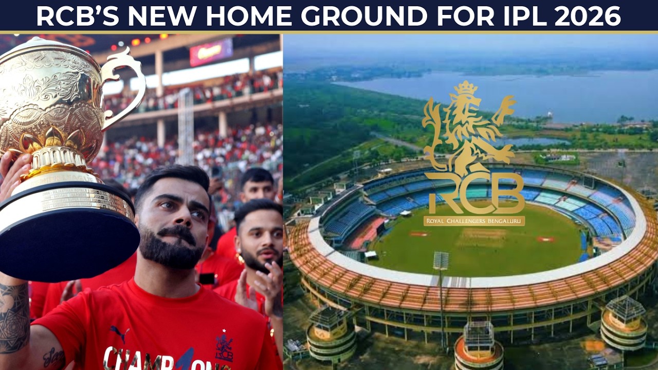 Chinnaswamy Out. Raipur Set to Host RCB’s IPL 2026 Home Fixtures!