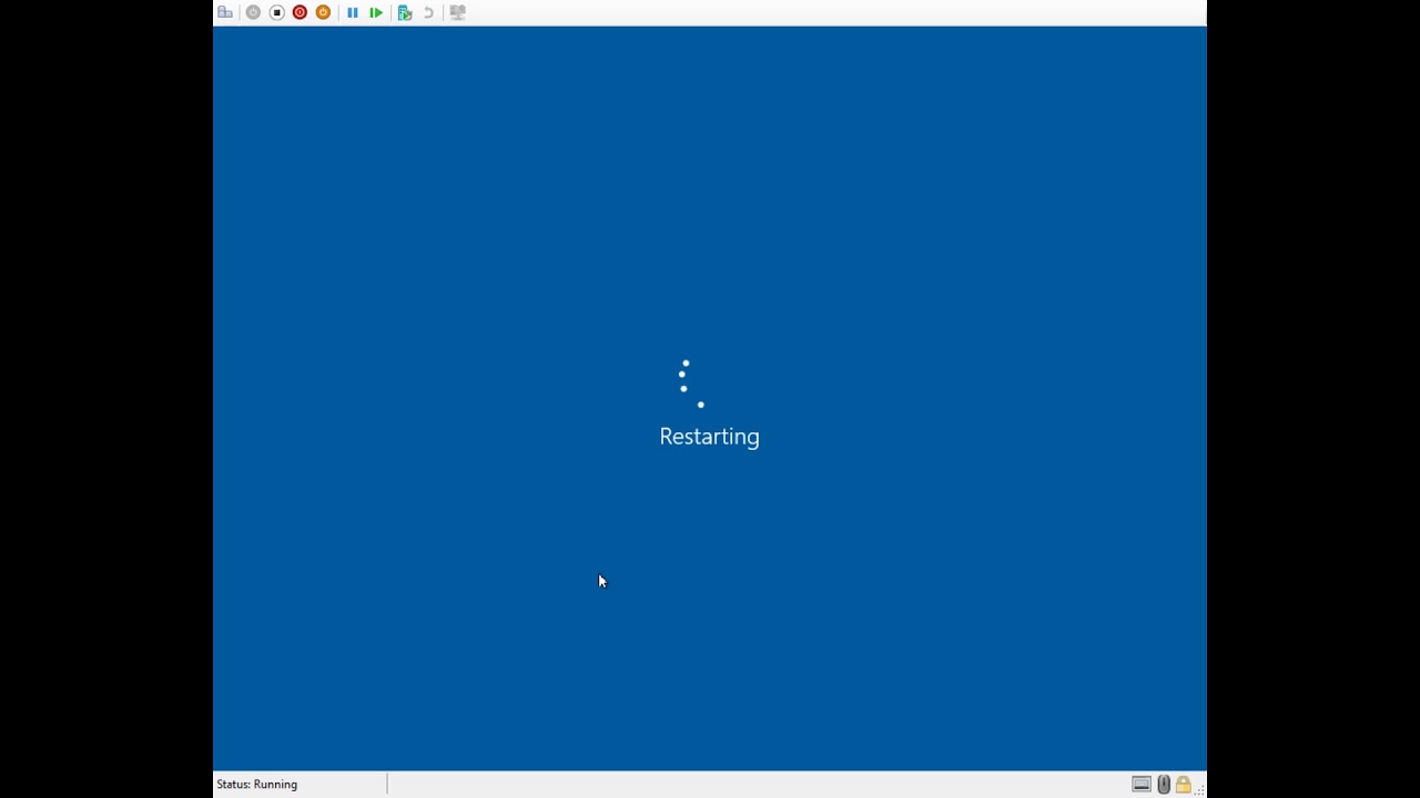 Windows 10  64bit 1607 on 240mb Hyper-V