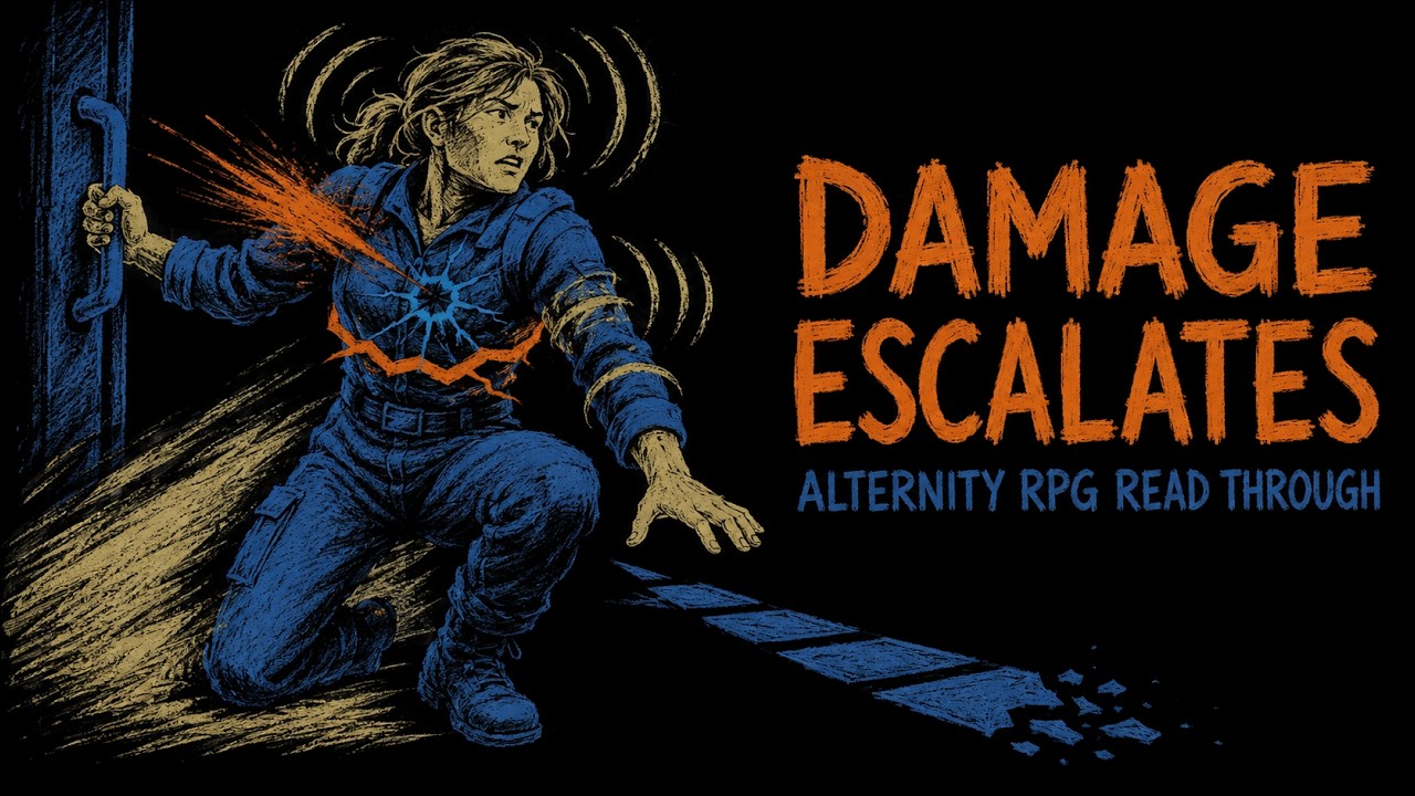 Alternity Damage System: Why Characters Drop So Fast
