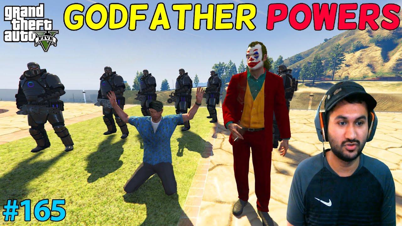 GTA 5 : POWERS OF GODFATHER | GTA5 GAMEPLAY #165