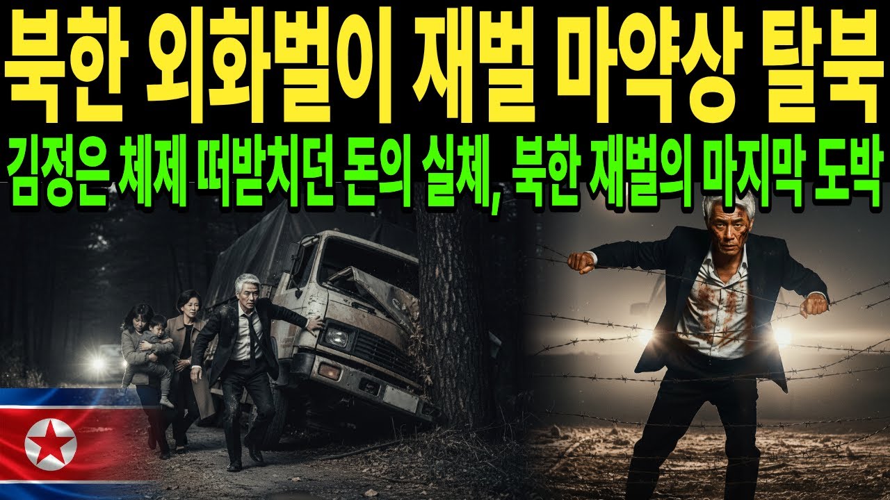 [탈북사연] 굶주림이 없던 북한 재벌 마약상, 모든 것을 버리고 탈북할 수밖에 없었던 이유