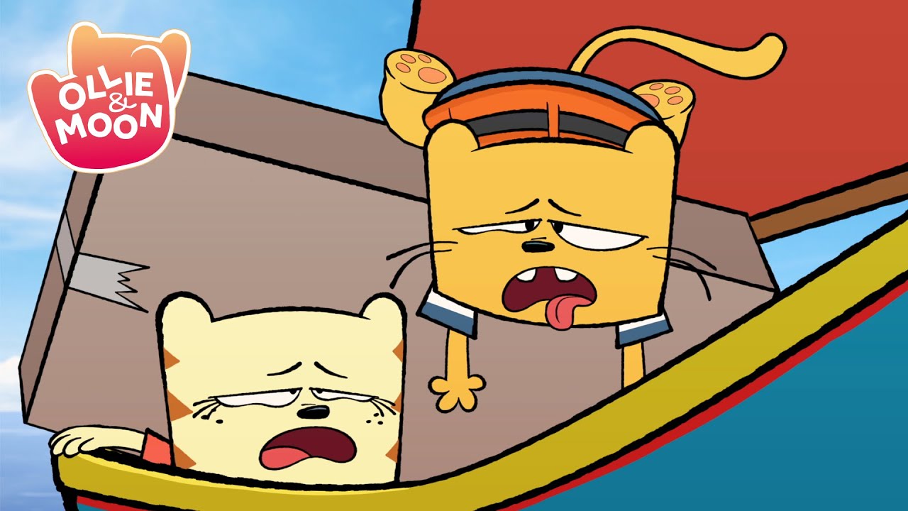 Gandpa's delivery | Ollie and Moon English | Full Episodes | 2H | S1 | Cartoons for kids