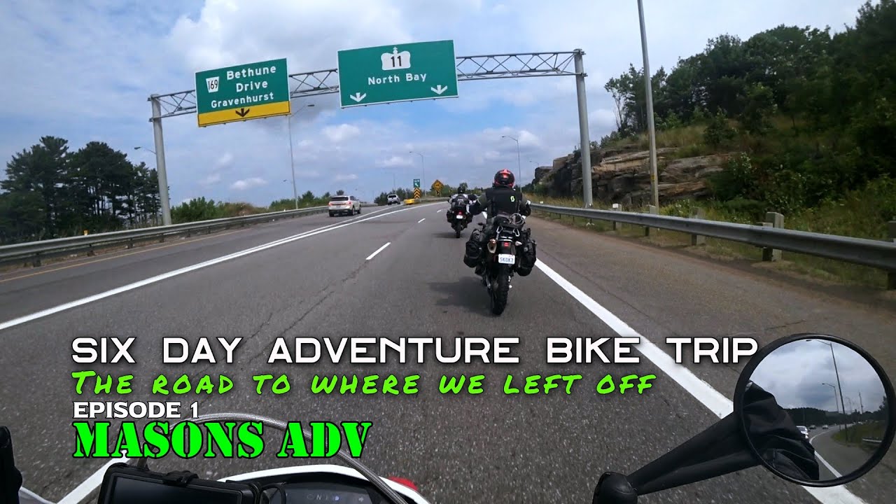 Six day ADVenture bike trip #withme - the road to where we left off