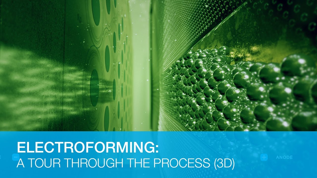 Electroforming: A Tour Through The Process (3D Animation)
