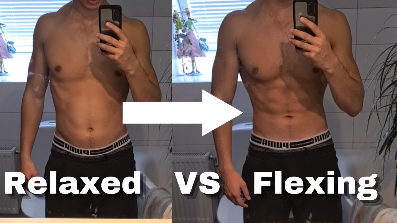 Relaxed VS Flexing    (Behind what the media is showing you)