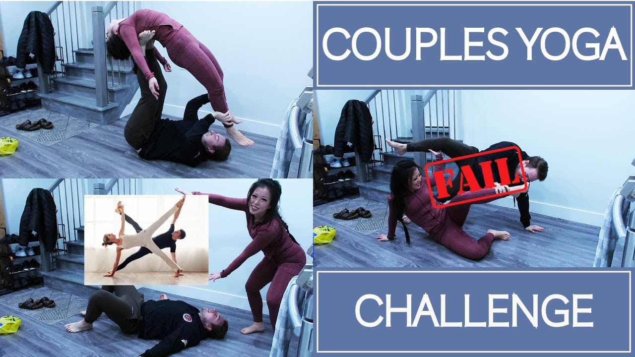 COUPLES YOOGA CHALLENGE (FAIL)
