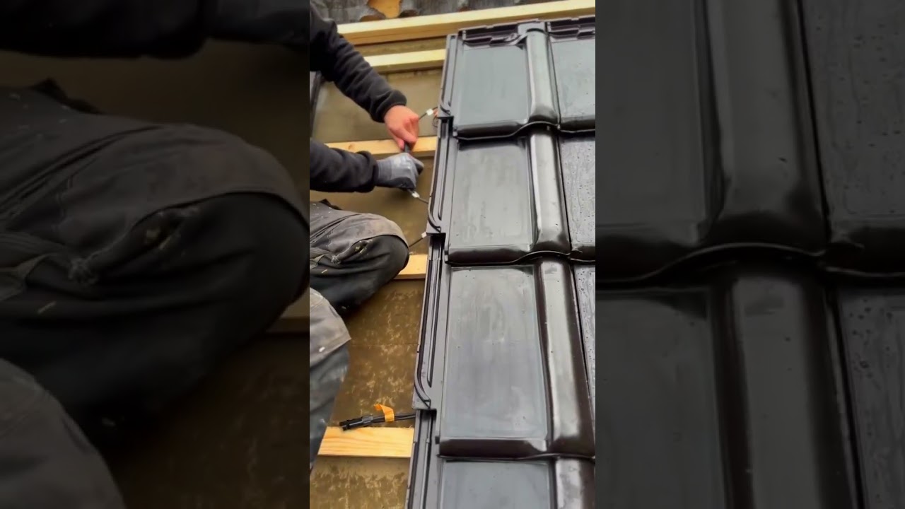 Building Integrated Photovoltaics (BIPV) solar roofs