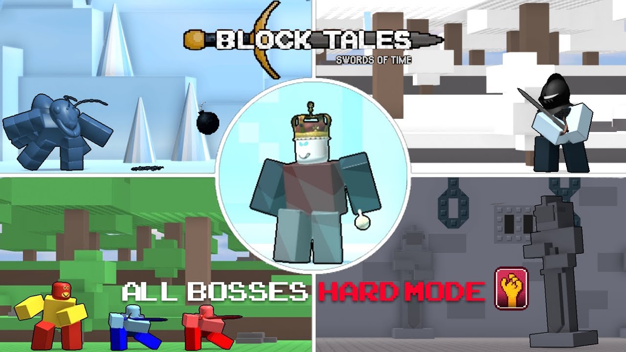 Block Tales (Demo 1) All Bosses - Hard Mode