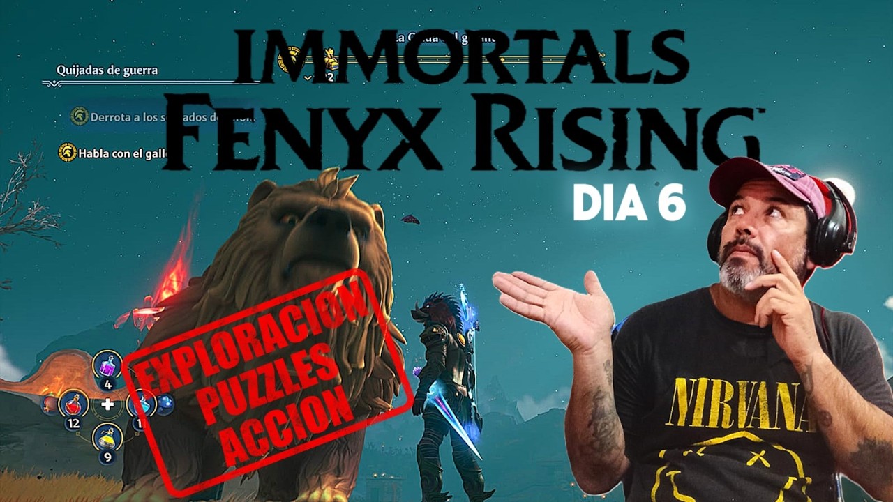 Immortals - Fenyx Rising - Gameplay - Dia 6- Exploración, acción y puzzles