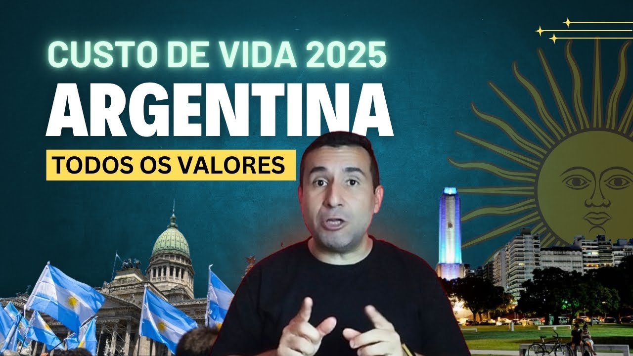 CUSTO DE VIDA NA ARGENTINA 2025 | Quanto custa viver na Argentina?