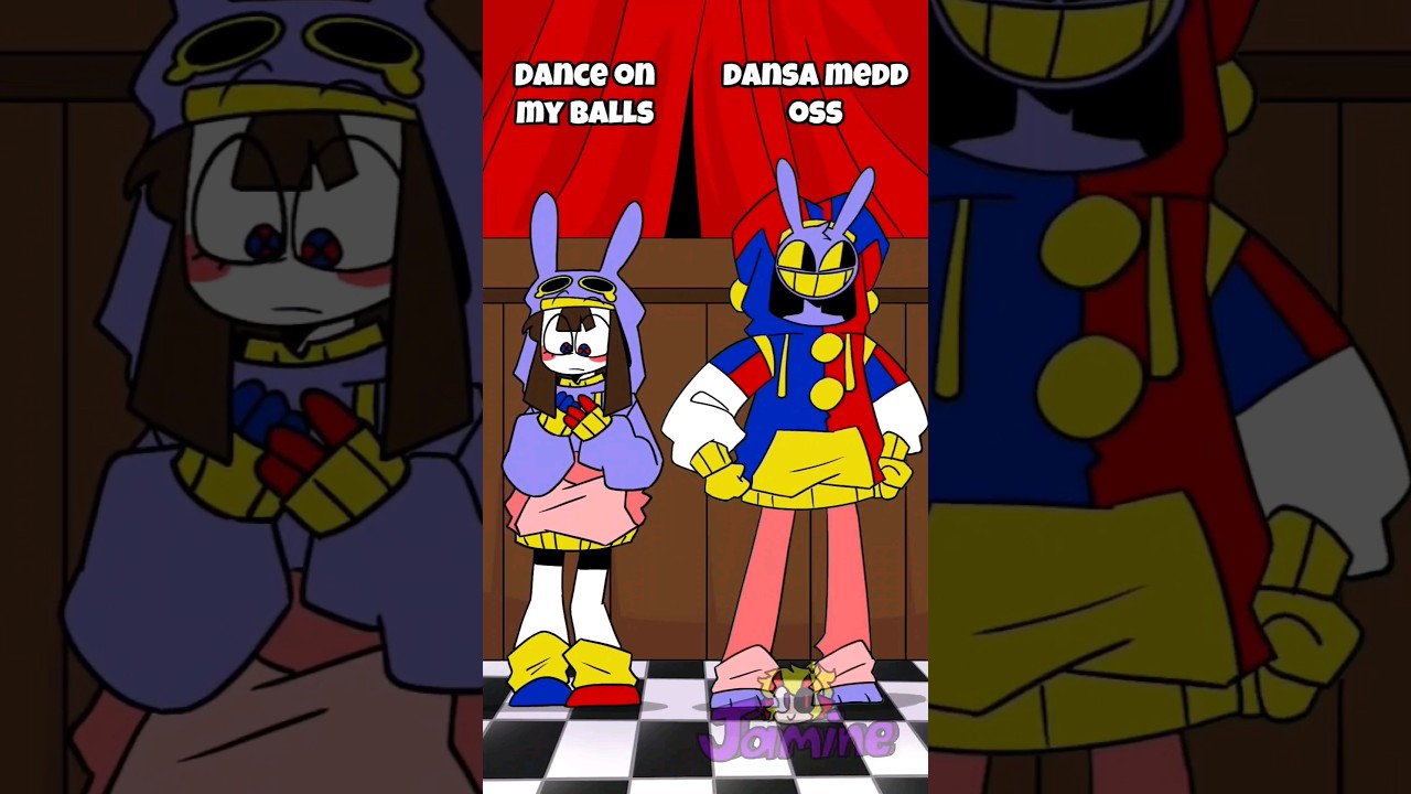 Pomni just misheard it 💀|| the amazing digital circus (hoodie AU)  #theamazingdigitalcircus #shorts