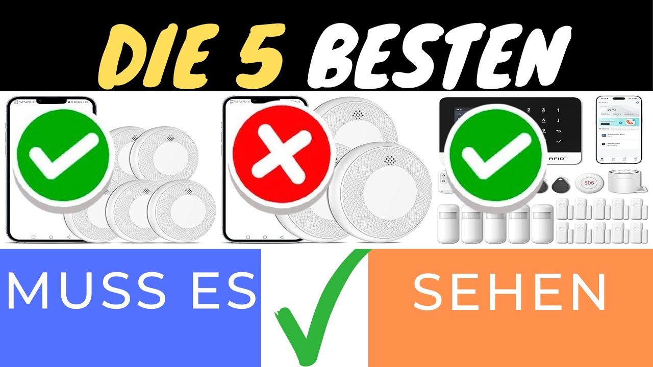SCHÜTZE DEIN ZUHAUSE: DIE BESTEN WLAN-ALARMSYSTEME 2026! 🔒🏡