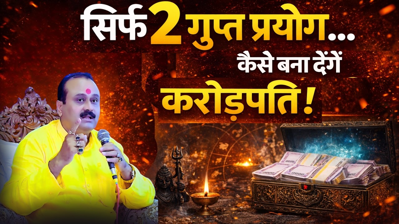 सिर्फ 2 गुप्त प्रयोग…बना देंगे आपको करोड़पति! #viralvideo #astrology #kundali #ytshorts
