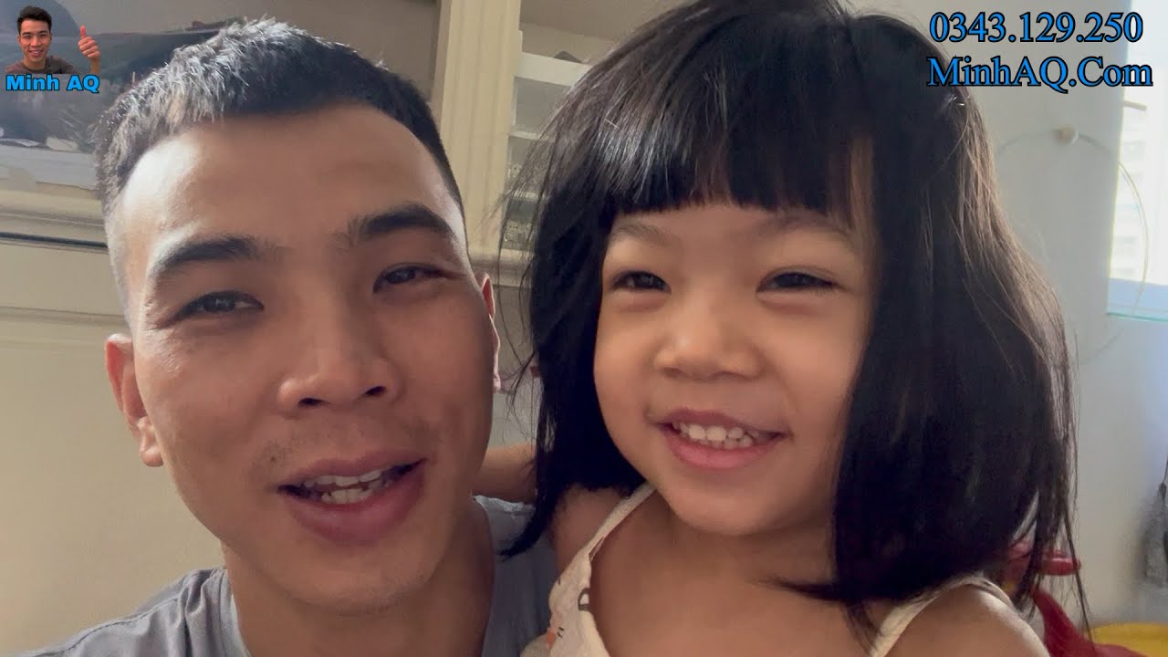 Minh AQ Tạm Biệt Con G&aacute;i Đi C&ocirc;ng T&aacute;c Thiện Nguyện 1 Tuần