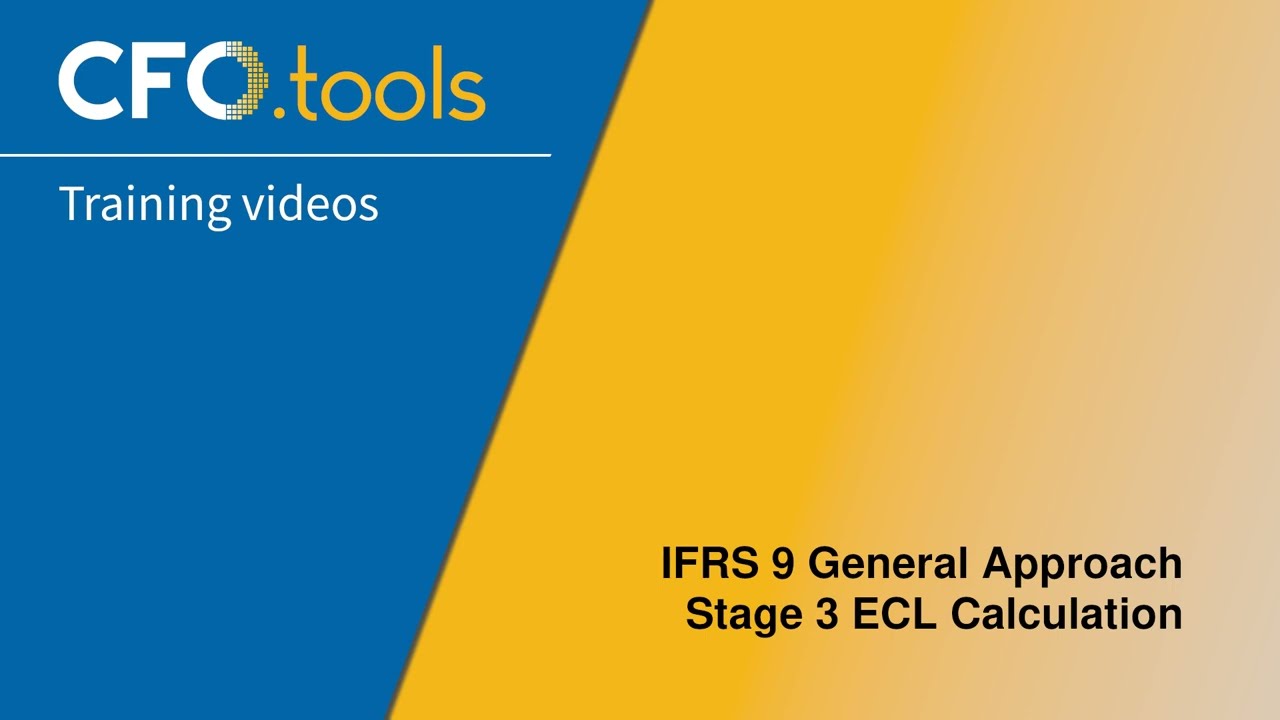 CFO.tools - IFRS 9 ECL Calculation for Stage 3 Exposures