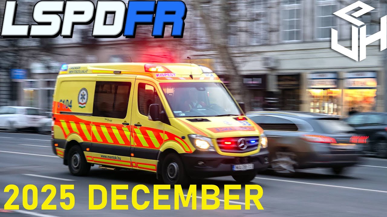 🔴 DECEMBERI UPDATE TESZT 🚔 GTA V LSPDFR ÉLŐBEN 🚑 #lspdfr  #gtav