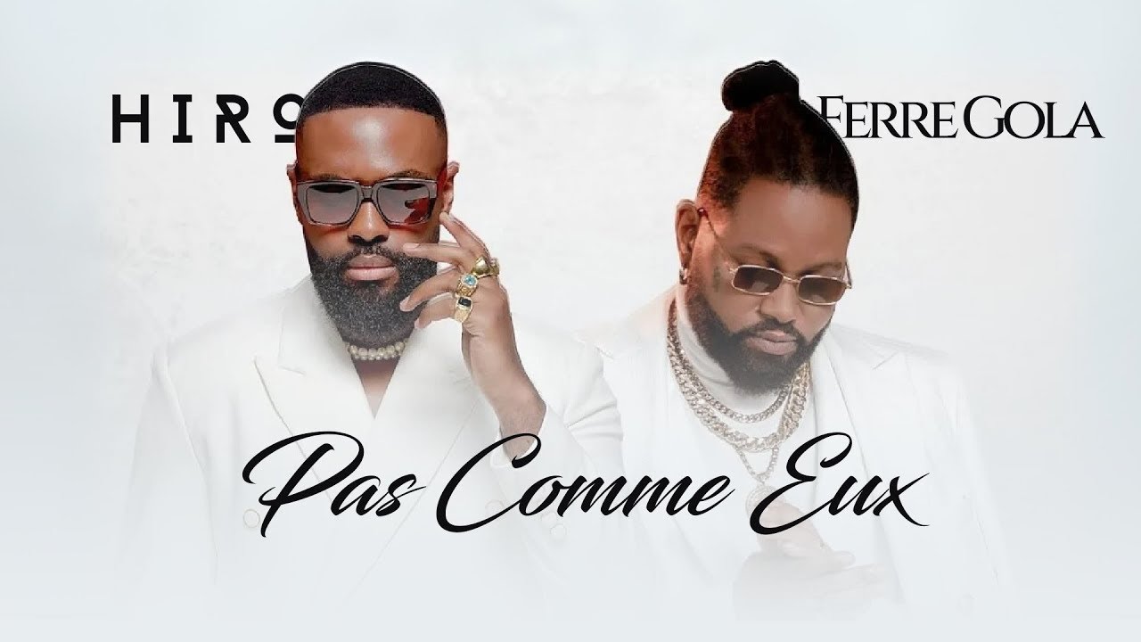 Hiro - Pas comme eux Rmx Ft. Ferre Gola (Lyrics Video)