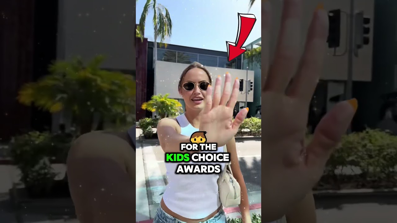 Three influencers pretending to attend the Kids' Choice Awards have sparked controversy
