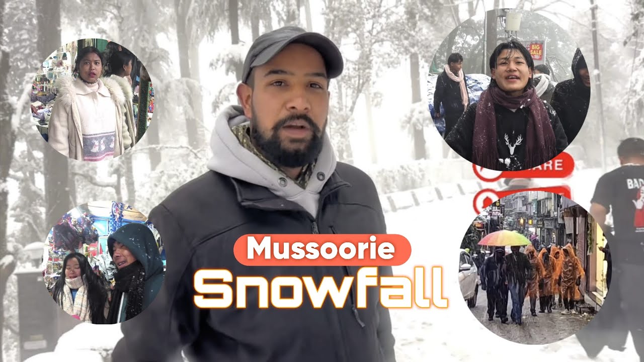 1️⃣ Mussoorie Me Hui Barfbaari ❄️ | Snowfall After Many Years | Lal Tibba Walk 