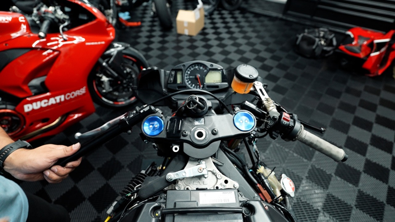 Bonamici Clip On's | Track Bike Prep | CBR600RR