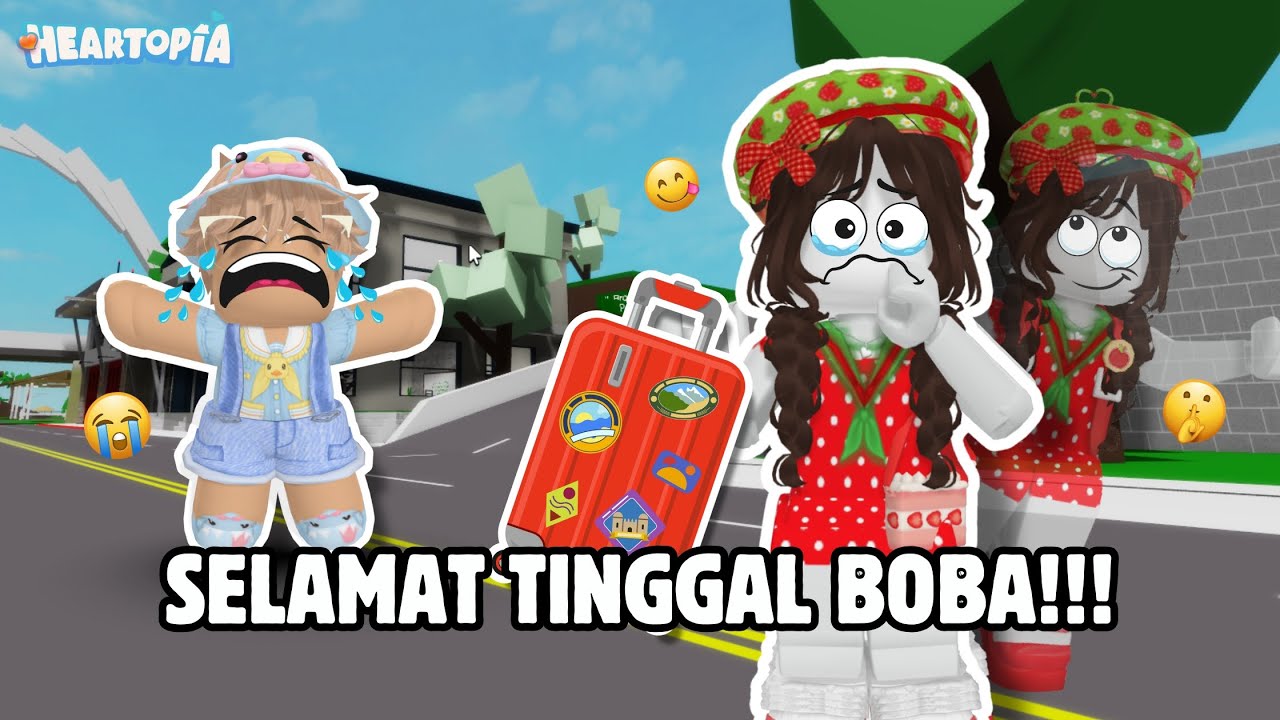 SELAMAT TINGGAL BOBA😭 AKU PURA PURA PINDAH RUMAH DAN MENINGGALKAN BOBA SELAMANYA😂 | HEARTOPIA
