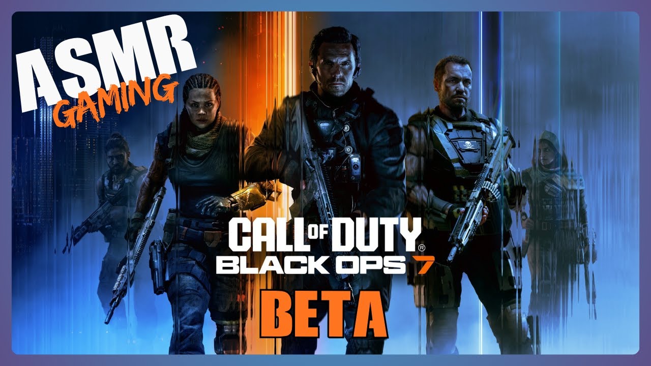 ASMR-гейминг 😴 Многопользовательский геймплей COD Black Ops 7 Beta 💤 Расслабляющий шепот 🎧 Звуки ...