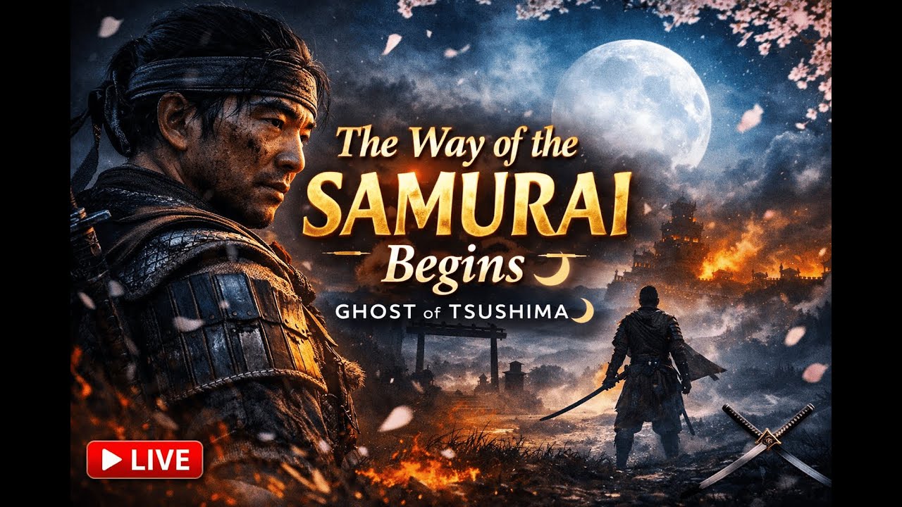 The Way of the Samurai Begins | Ghost of Tsushima🌙