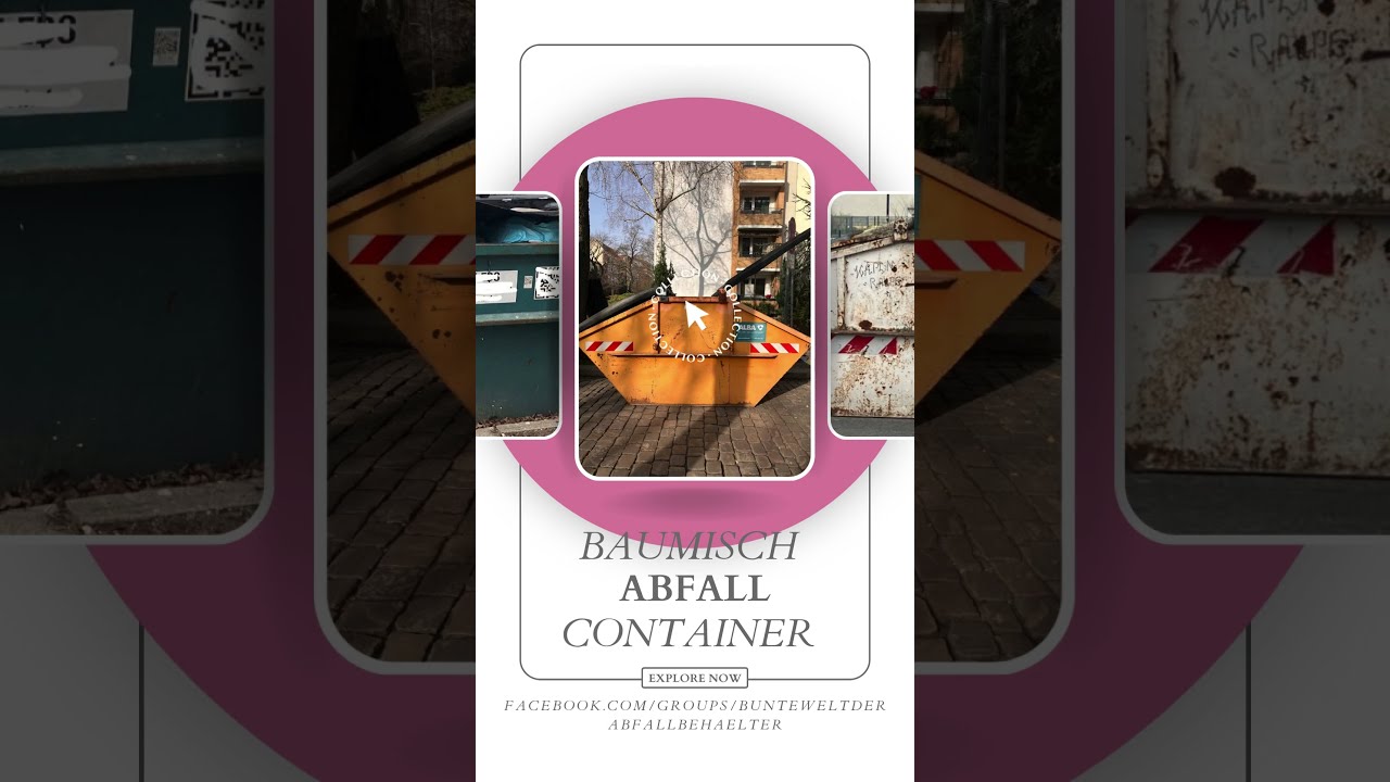 🌳 Varianten von Baumischabfall Containern: der Richtige. Was darf in den Baumischabfall Container