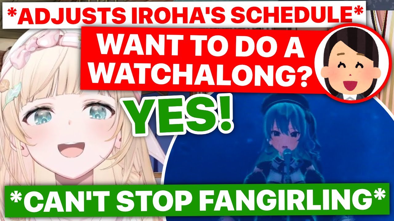 Iroha Does Watchalong Of Suisei's MGO Live With Management's Help (Hololive) [Eng Subs]