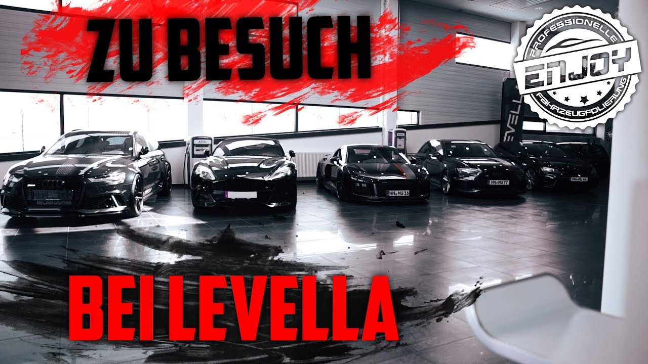 Enjoy Fahrzeugfolierung zu Besuch bei Levella!