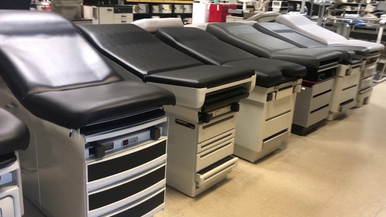 exam table video