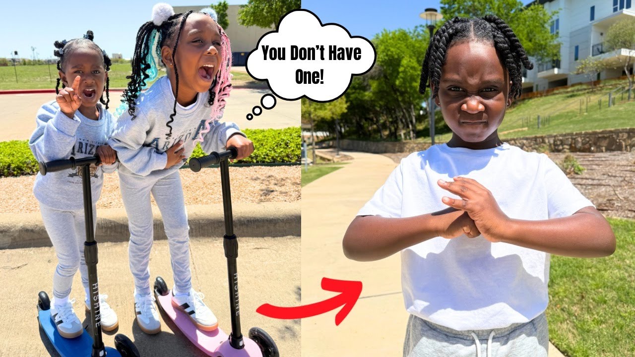 SIBLING JEALOUS OF SISTERS, DAD TEACHES HIM A LESSON