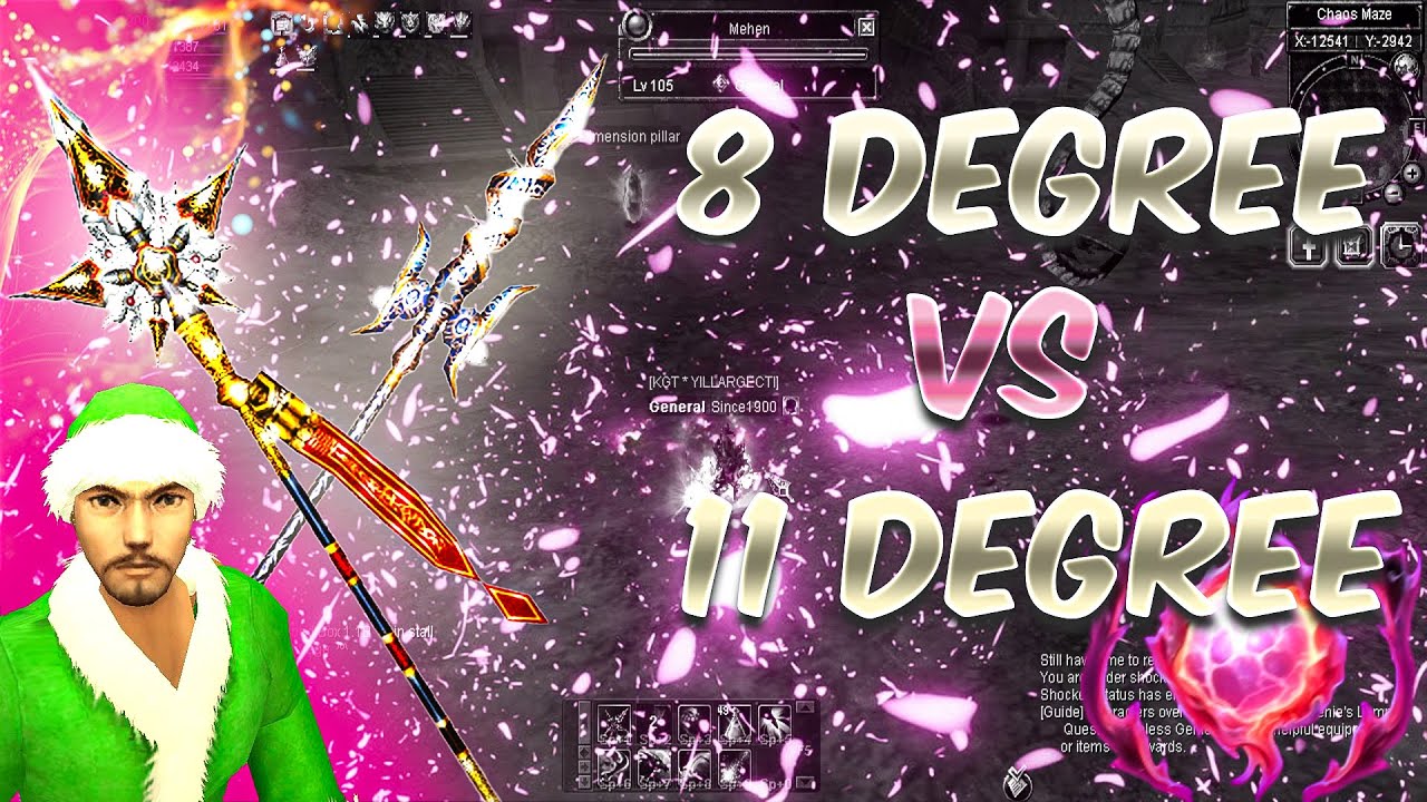 8 DEGREE +15 SET 🆚 11 DEGREE +5 SET  | Silkroad Online - Veda#14