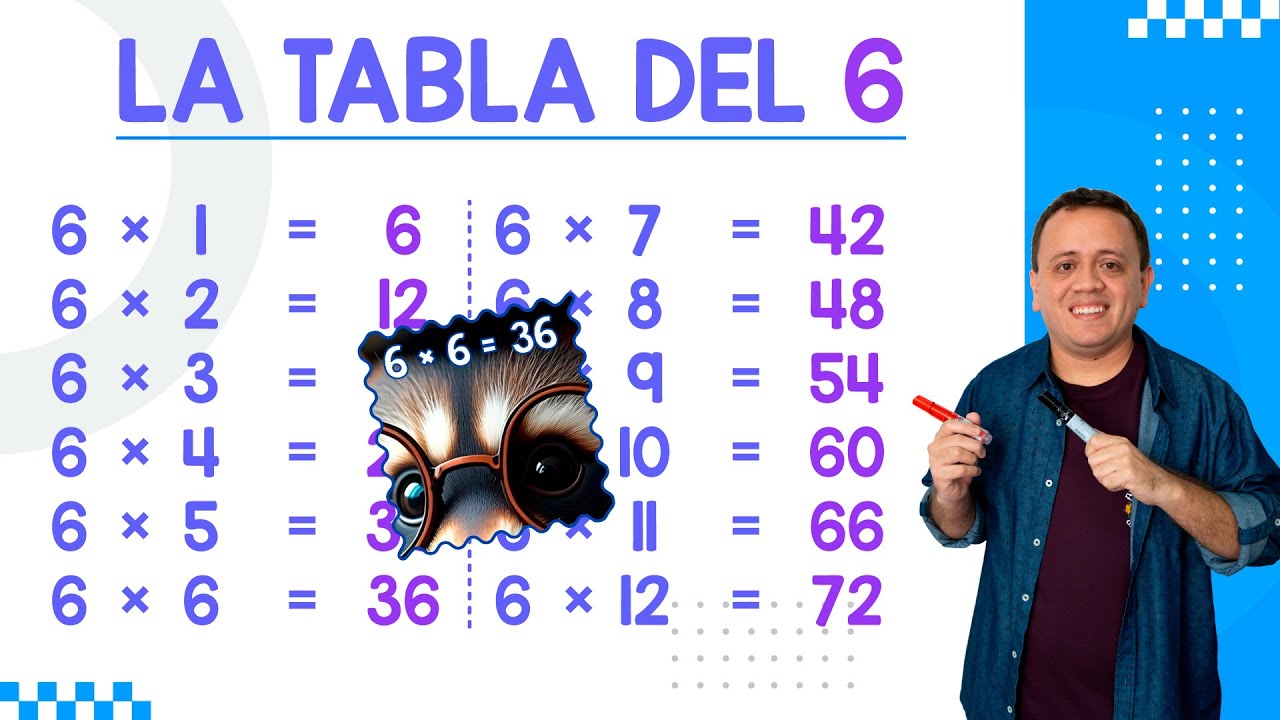 LA TABLA DEL 6