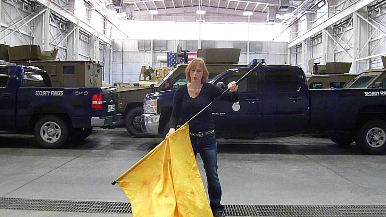 Beginner Flag Tosses