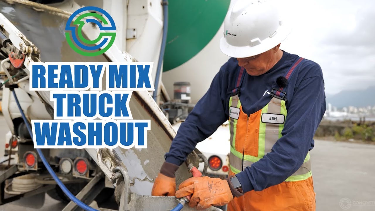 Ready Mix Truck Washout Video