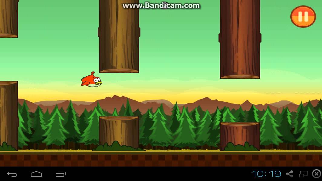 Clumsy Bird-Android HD Gameplay