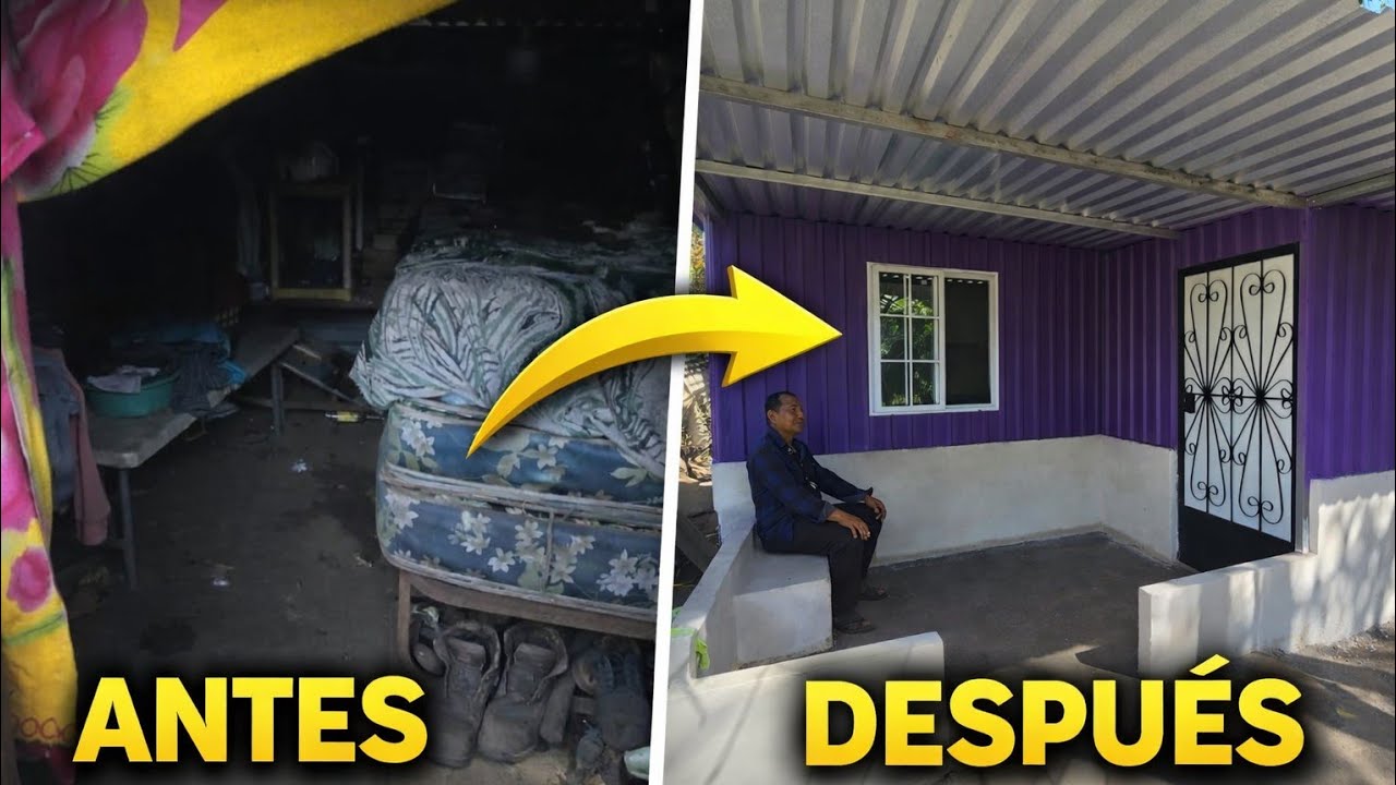 Le Regalamos una Nueva Casa a Don José 🏡 | Antes y Después | Historia Completa 