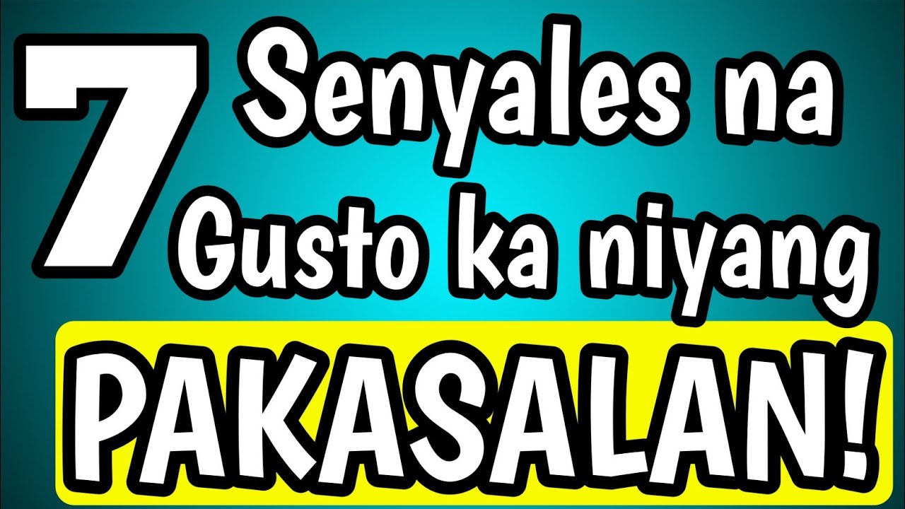 Paano mo Malalaman na GUSTO ka niyang PAKASALAN?