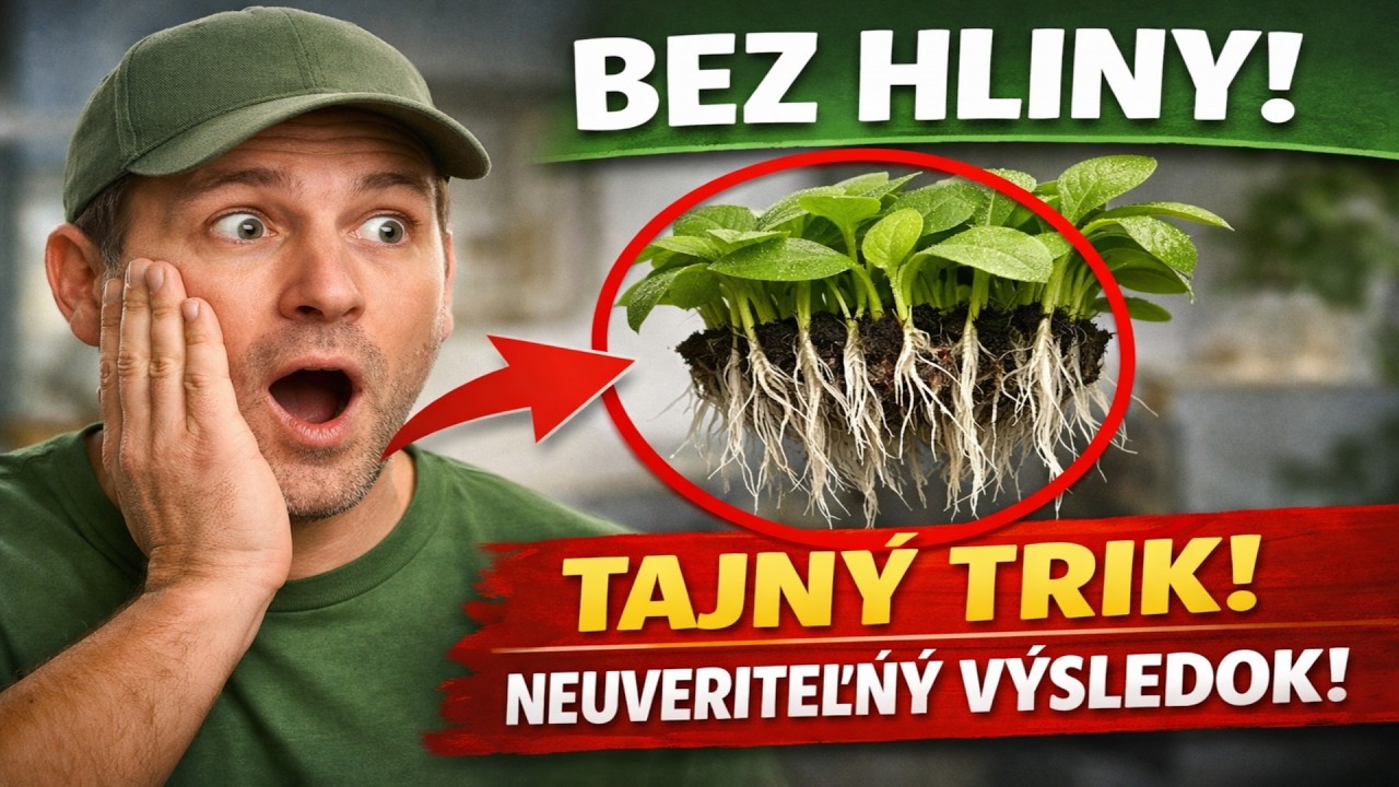UŽ ŽIADNA ŠPINA! 🚫 Prezradím vám svoj tajný trik, ako vypestovať sadenice úplne bez hliny. Výsledo