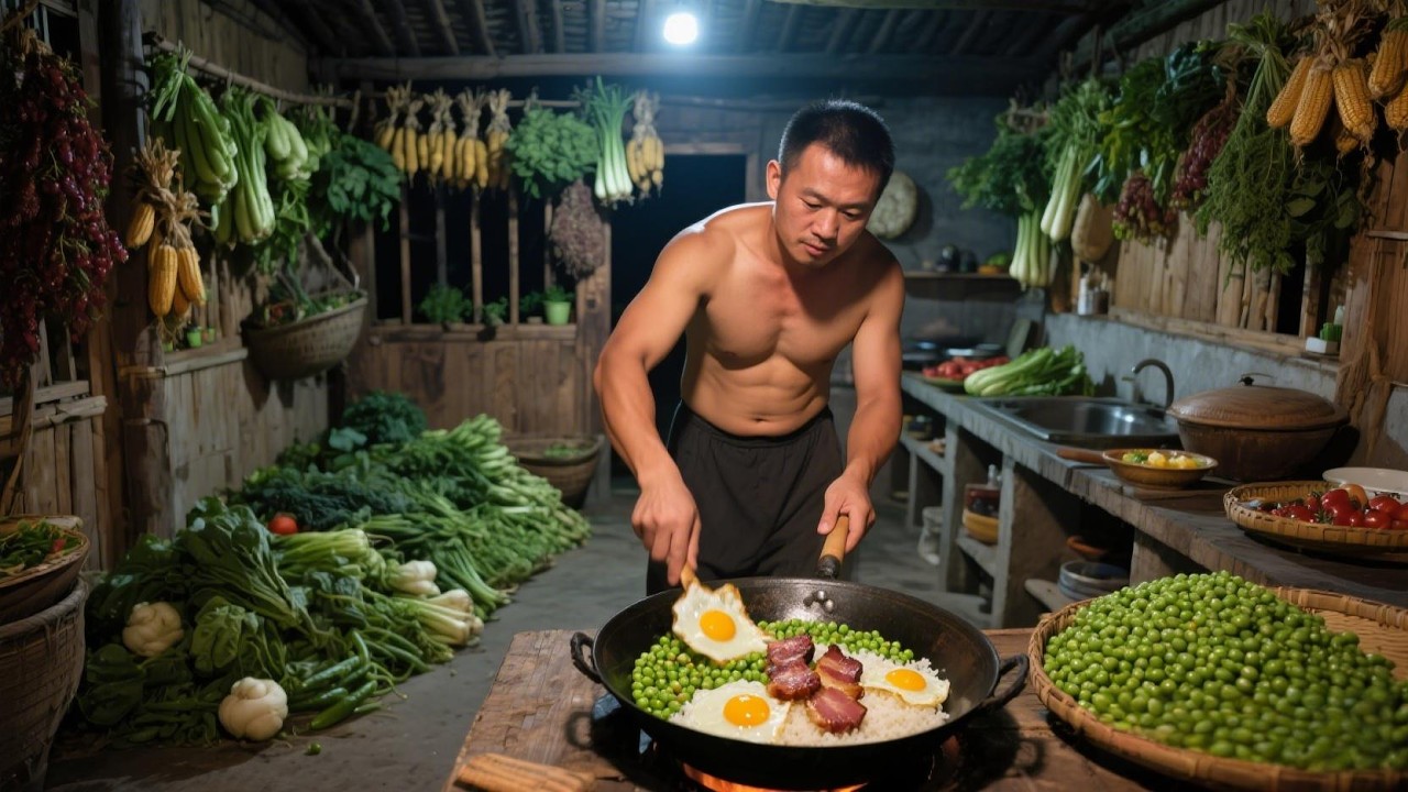风雨是闯世界的常态，炊烟是守家园的恒常。【孤独的美食咖】