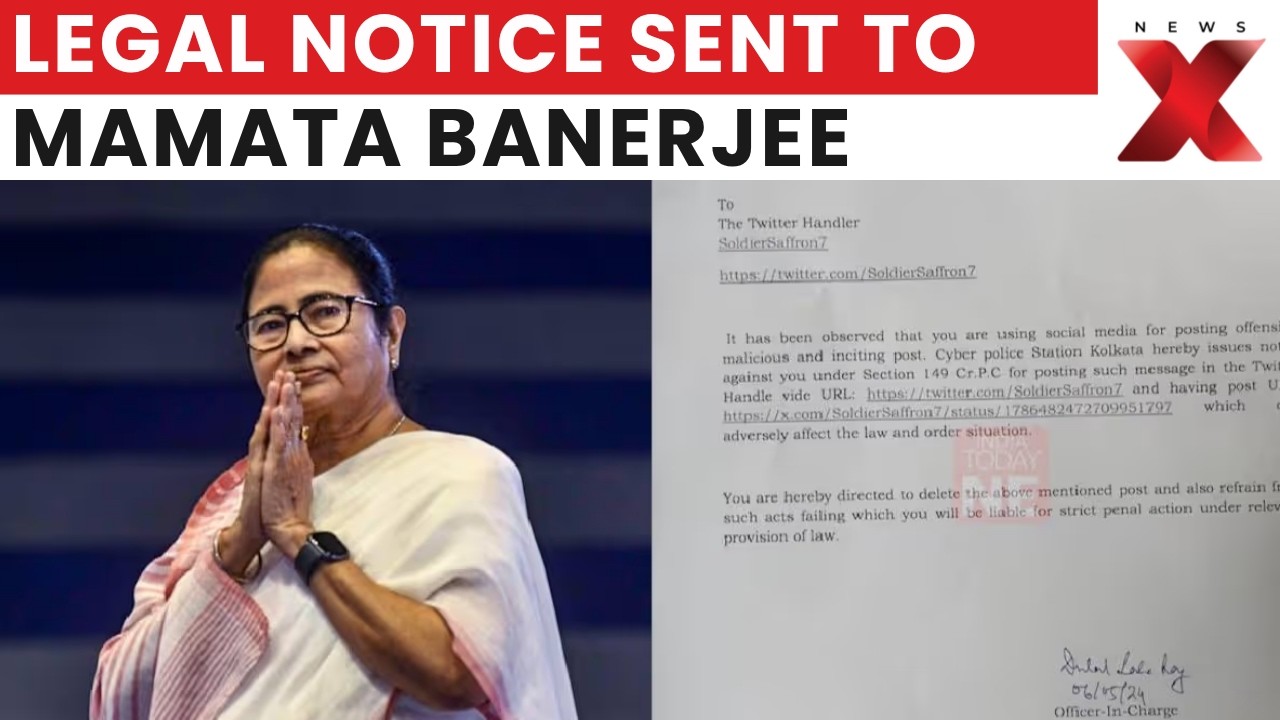 TMC Turmoil Deepens: Rebel MP's Son Sends Legal Notice To Mamata Banerjee | Latest News | NewsX
