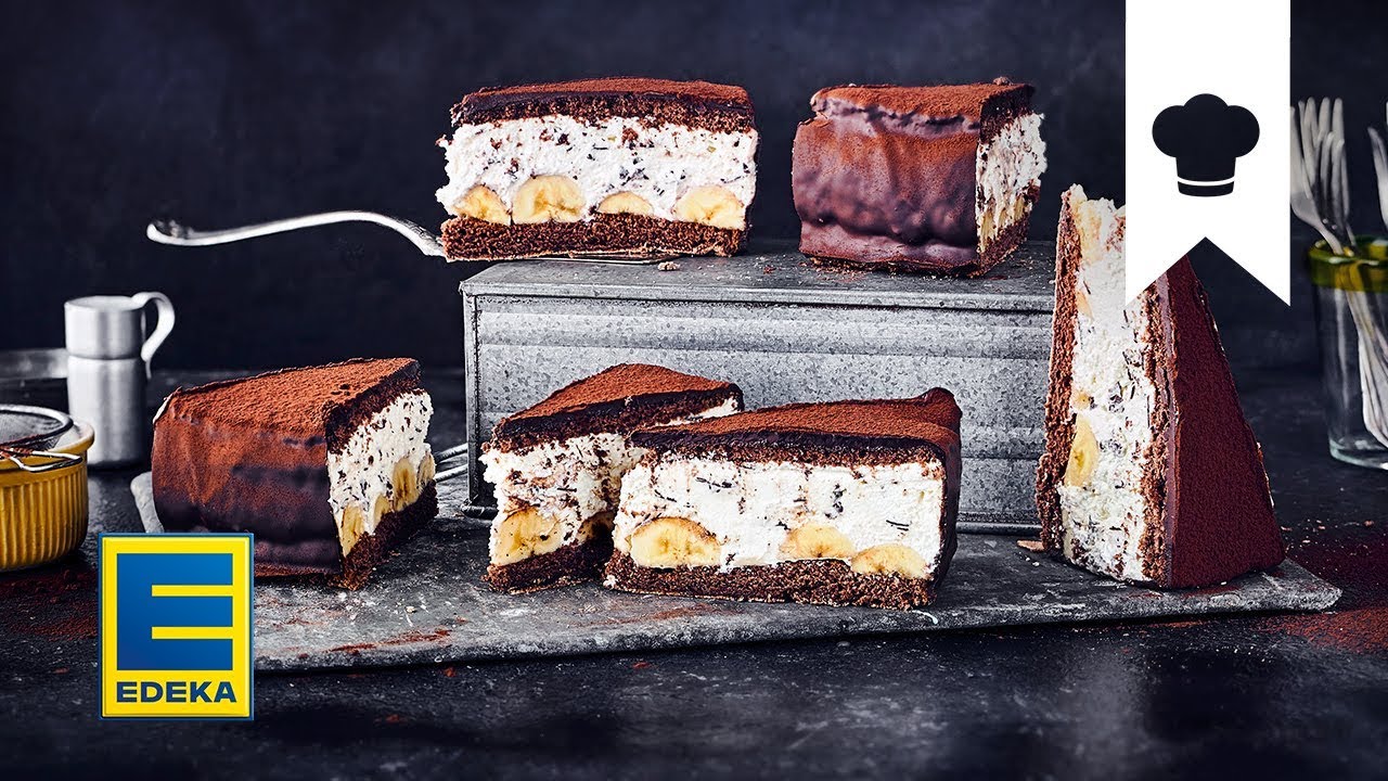 Bananentorte Rezept | Mit Schoko-Biskuitteig und Cremefüllung | EDEKA