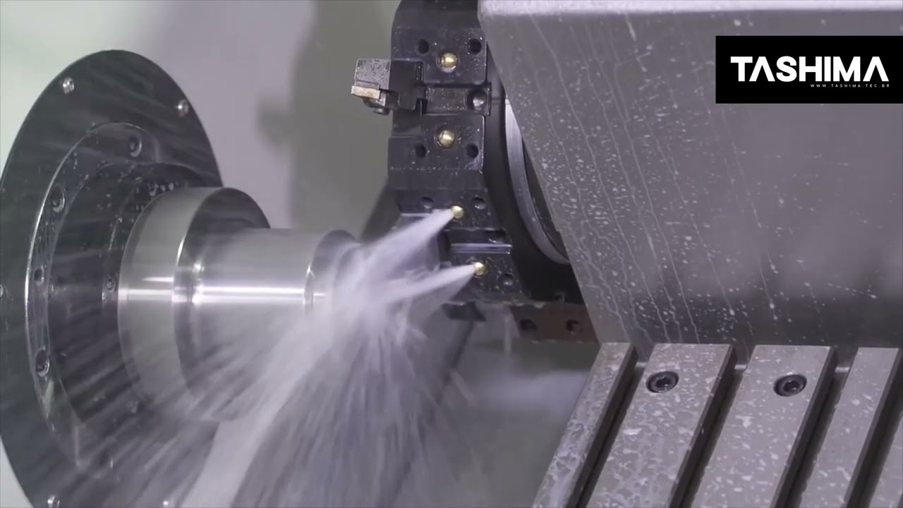 Torno CNC com Automação